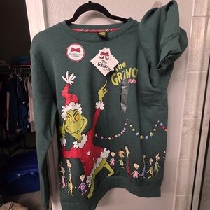 The Grinch Adults Green Sweatshirt